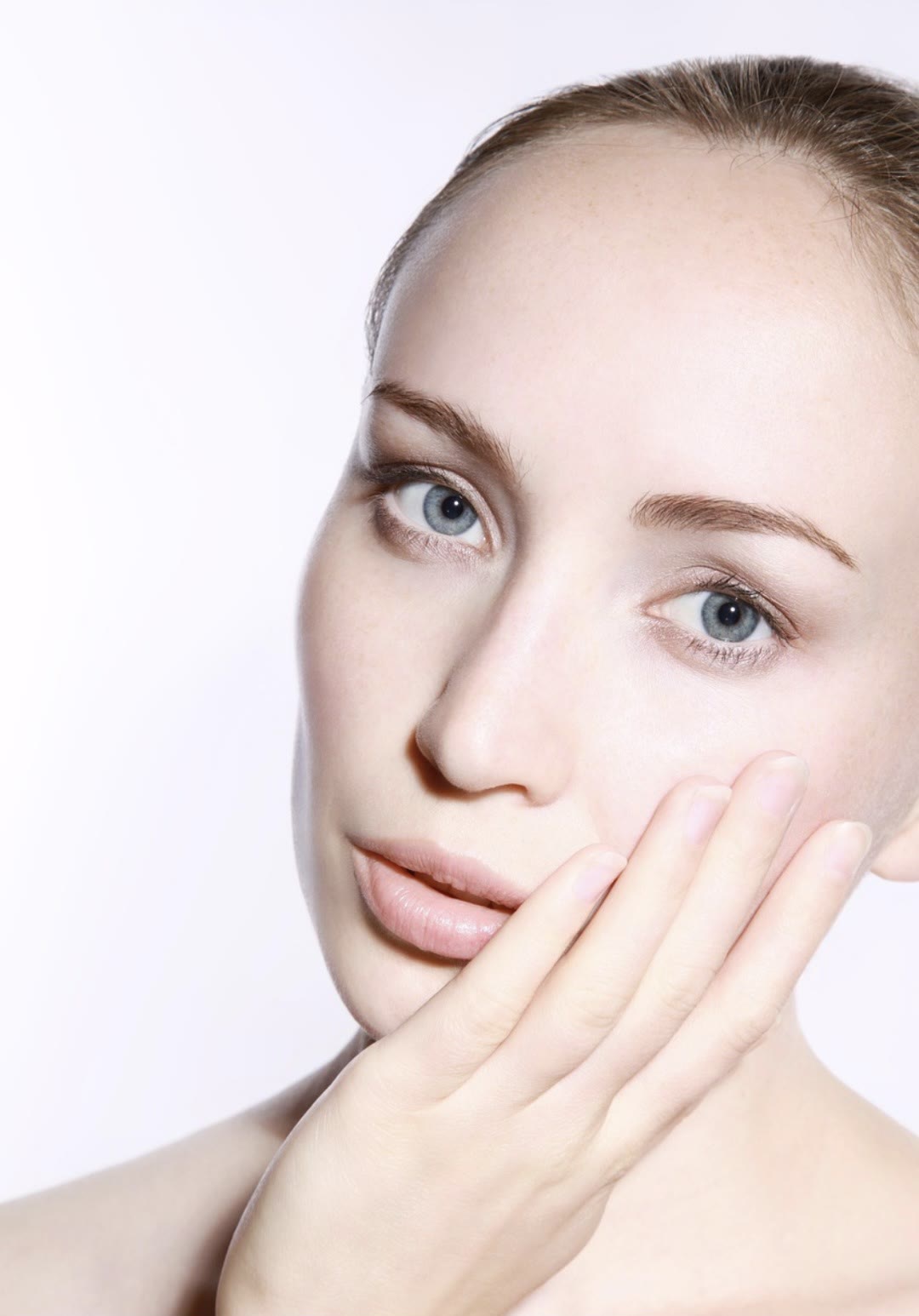 Bare luminous skin — the natural, flawless look