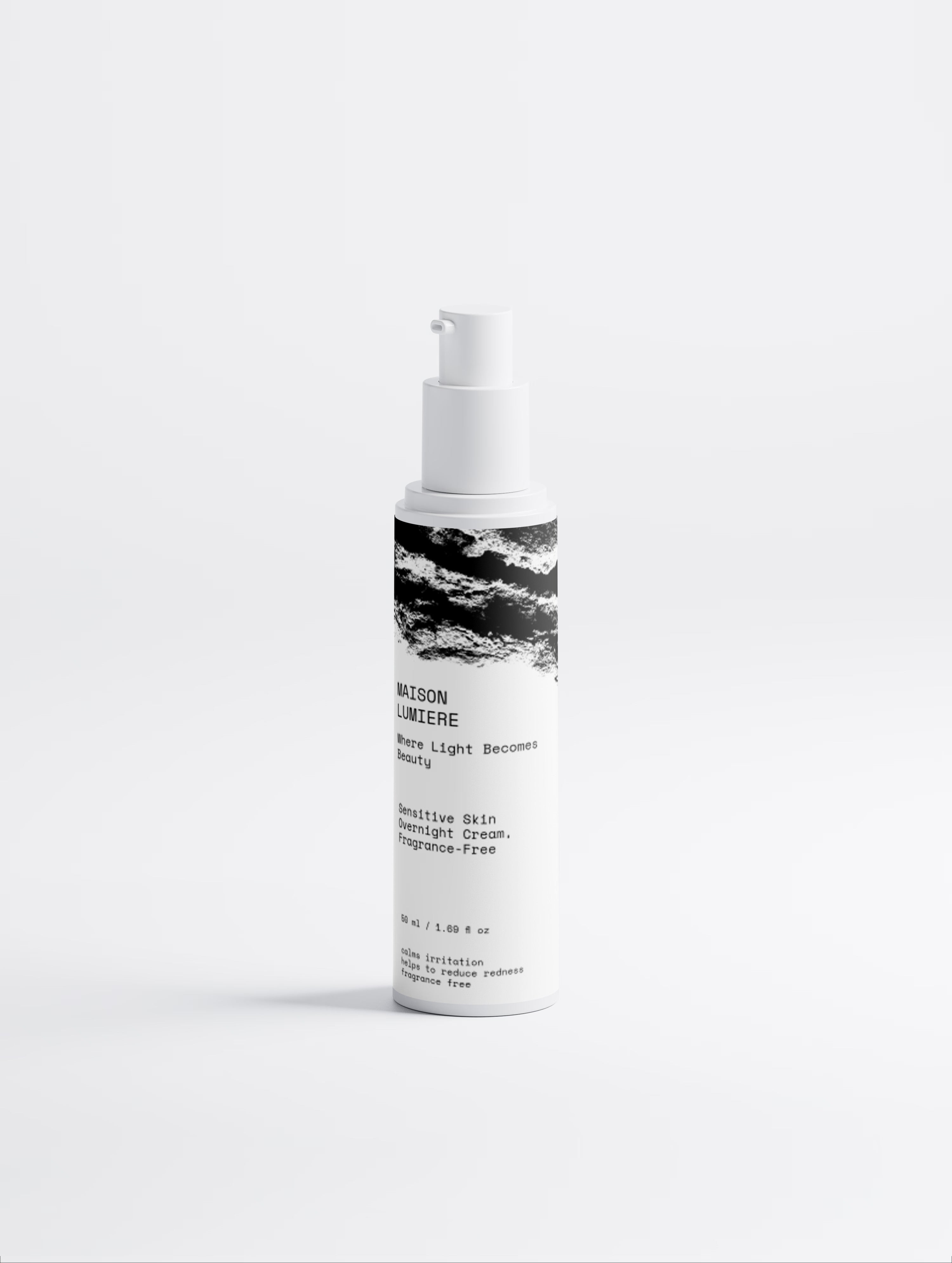 Sensitive Skin Overnight Cream, Fragrance-Free