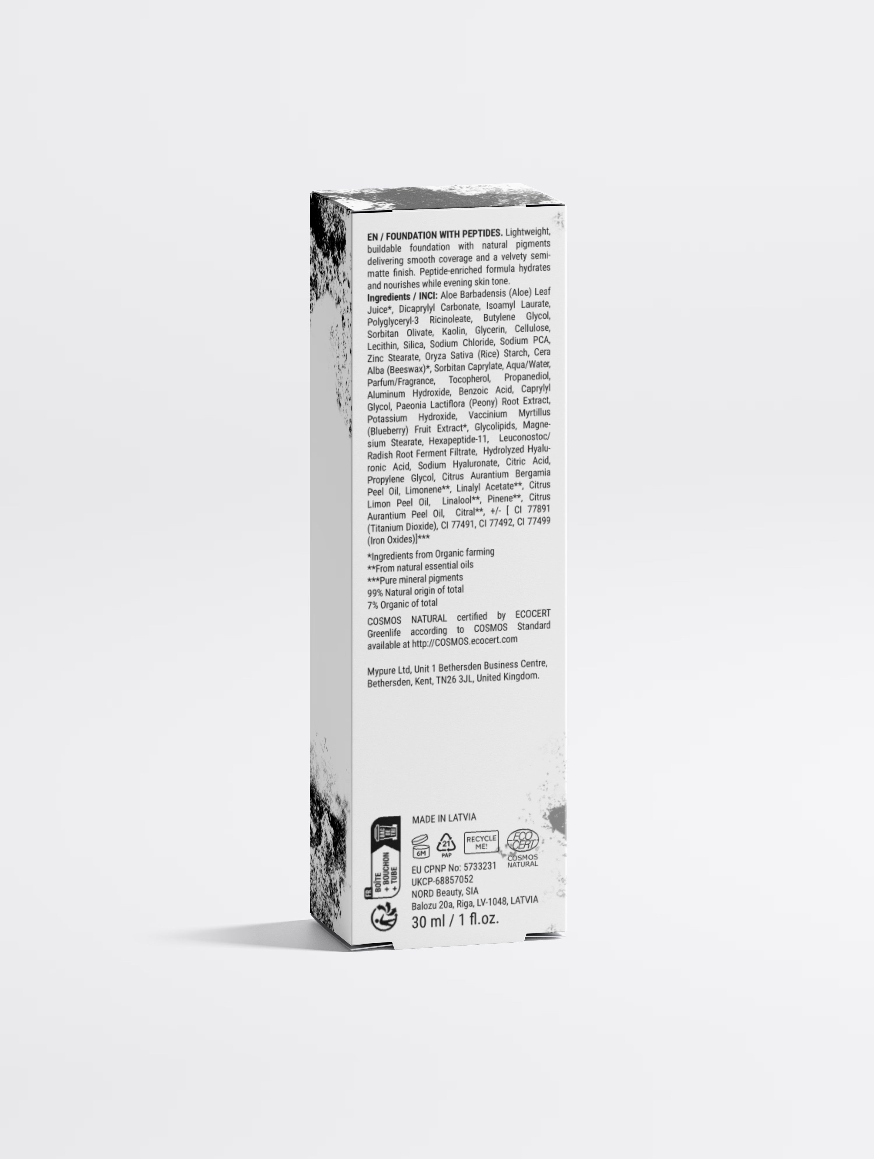 Foundation with Peptides,  25 Medium Warm