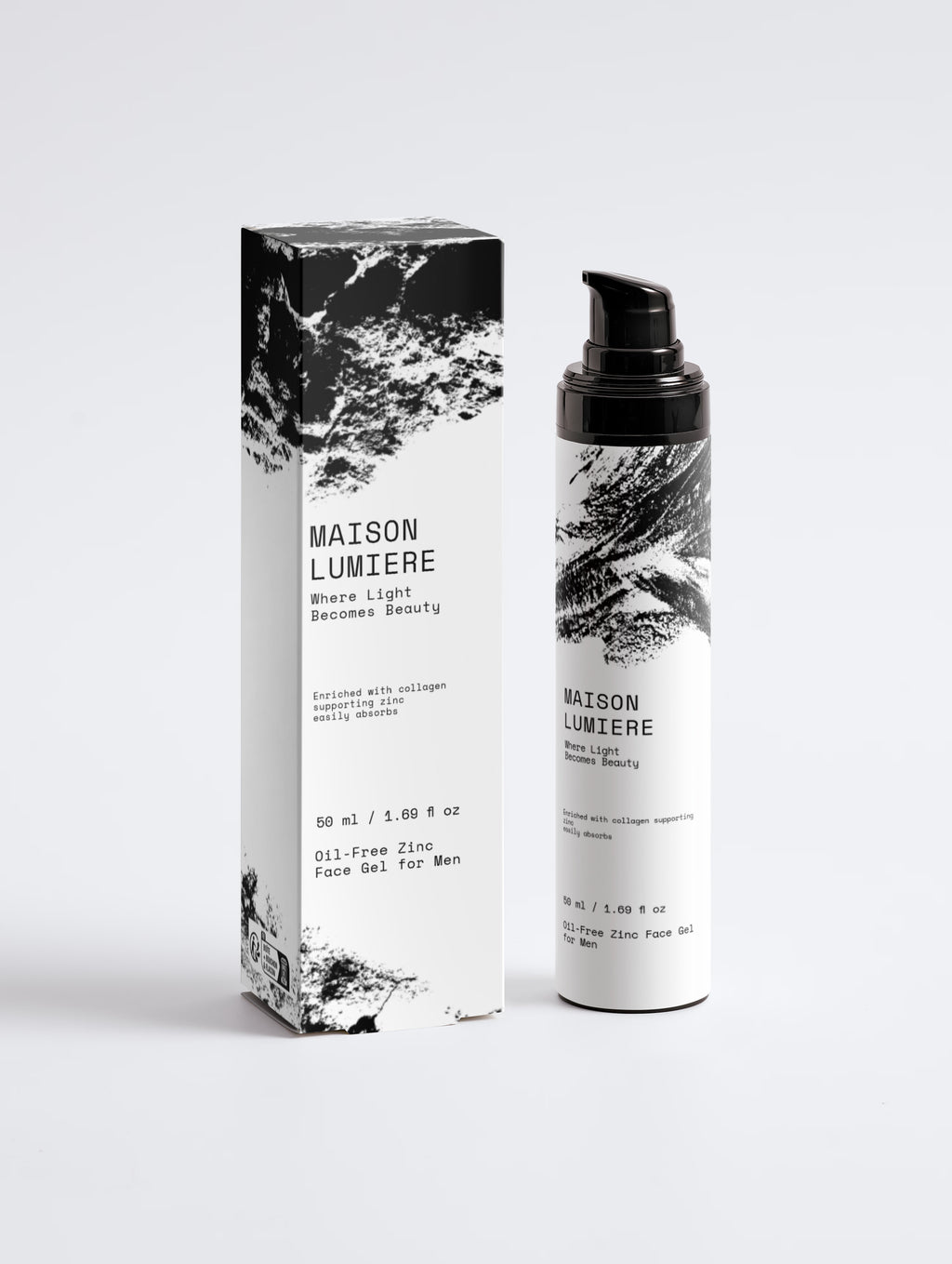 Oil-Free Zinc Face Gel for Men